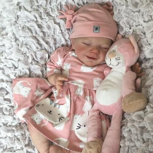 Newborn Sleeping Baby Doll 20 Inches Reborn Toddle Gift Toy For Children Baby Doll Toys