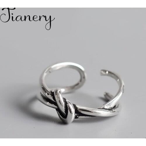 Personality Gothic Boho Bowknot Bow Rings For Women Lady Charm Engagement Jewelry Girls Open Finger Knuckle Rings 2021