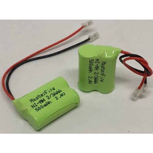 MasterFire 10PACK/LOT Brand New Ni-MH 2/3AAA 2.4V 500mAh NiMH 2/3 AAA Rechargeable Battery Pack With Plugs For Cordless Phone