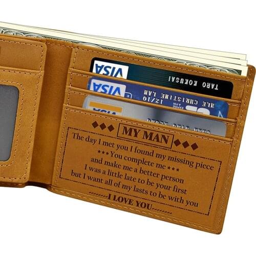 Mens Genuine Wallet Cow Leather Men Wallets Case Organizer Card Holder Wallet Men Genuine Leather Purse