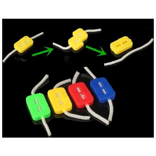 Wholesale 100pcs Magic Tricks Fun Broken Rope Restore Prop Magician Supplies Street Magic Kids Trick Toy YH125