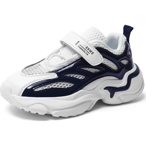 Sport Boys Sneakers Children Casual Shoes For Kids Sneakers Girls Shoes Breathable Mesh Running Footwear Trainers Outdoor 2020