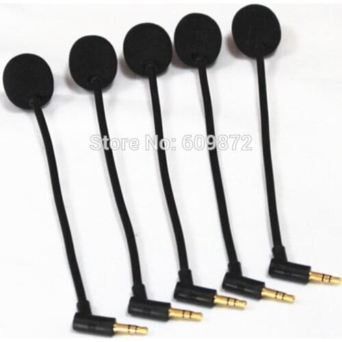 Linhuipad Mini Gooseneck 1/8" Stereo Microphones with foam windscreens 200pcs/lot