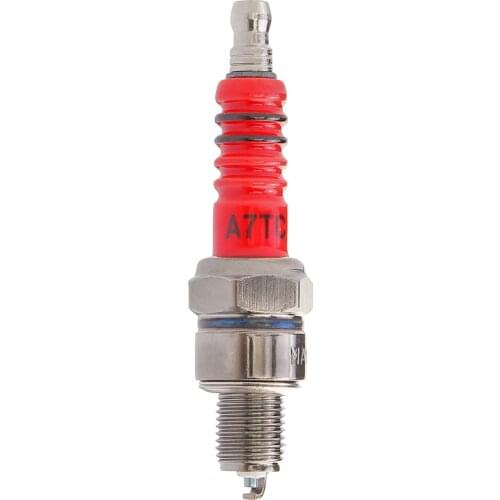 A7TC Spark Plug GY6 50cc-70cc 90cc 110cc 125cc 140cc 150cc 160cc Motorcycle ATV Quad Scooter Go Kart Moped Mini Dirt Racing Bike