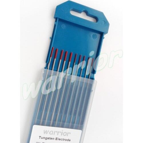 1.0mm&1.6mm*150mmGround Finish WT20 2% Thoriated Tungsten Electrodes For TIG Welding (0.040" 1/16"*6")