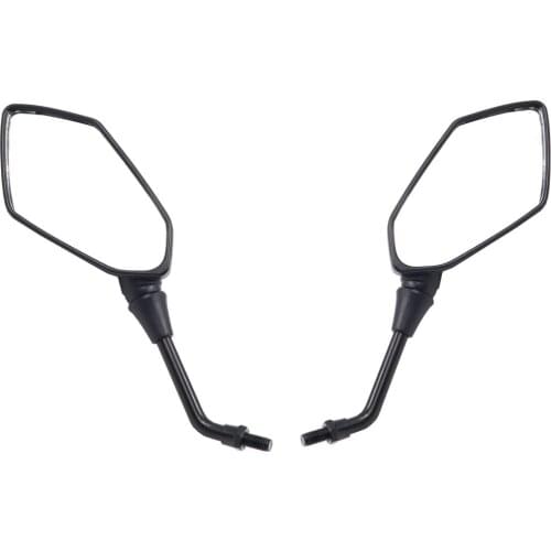 7/8" Motorcycle Rear View Side Mirrors Handle Bar for ATV for Kawasaki for Suzuki for Honda Universal