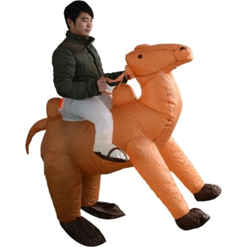 Camel Inflatable Suits Performance Costume Blow Up Outfit Adult Party Clothes Inflatable Suit Toy