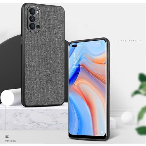 For OPPO Realme 7 6 5 Pro 7i 6i 5i X7 Case Soft TPU edge + Hard fabric back cover protective case for realme C11 C12 C15 V5 X50