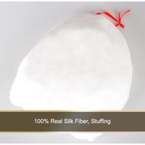 CNUM SST001 100% Real Silk,Top Quality,Stuffing for Silk Quilt, Pillow Inner, etc/ DIY / Free Shipping /Unit: 1bag=50gram