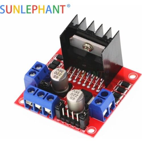 L298N driver board module L298 stepper motor smart car robot breadboard peltier High Power