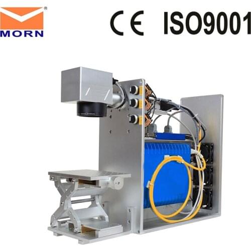 Mini 50w air Cooling carbon steel fiber laser marking machine laser marker all metals laser engraver