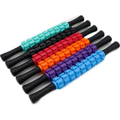 Yoga massage stick Deep muscle relaxation massage roller fitness exercise hammer Back leg butt arm massage gun SU392