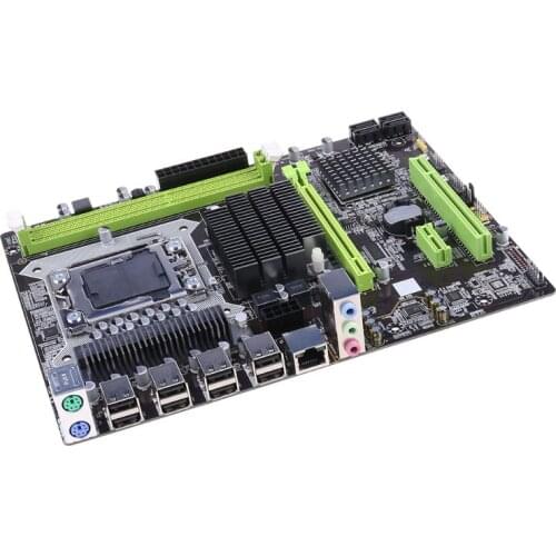 X58 LGA 1366 Motherboard Support REG ECC Server Memory and Xeon Processor Motherboard