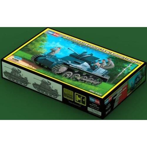 Hobbyboss Model Scale 80147 1/35 German Flakpanzer 1a with Ammo Trailer