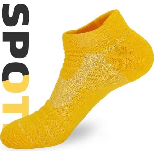 Men/Women Running Socks Basketball Breathable Anti Slip Sport Cycling Walking Unisex Outdoor Socks Cotton Athletic No Sweat Sock