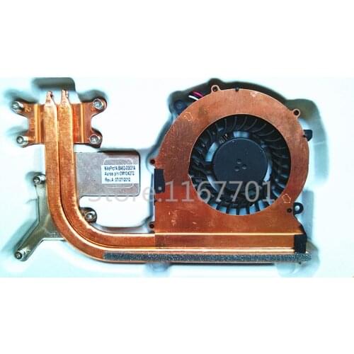 Laptop CPU Cooling radiator heatsink/Fan for Samsung NP-700Z4 NP700Z4A 700Z4B 700Z4C BA62-00631A 0M104272 BA62-00631B 0011107101
