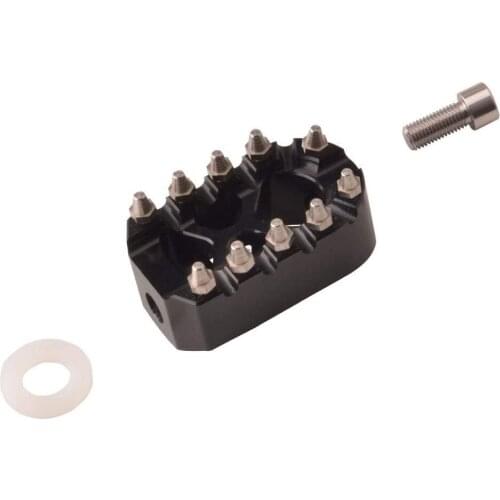 Motorcycle Gear Front Rear Shifter Lever with Anti-Skid Knurled MX Rotating Shifter Peg Kit For Harley Touring Chopper Bobber