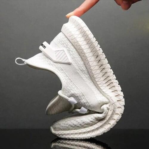 Mesh Breathable Mens Sports Shoes White Sneakers Men Running Shoes Mens Sport Shoes Basket Jogging Footwear Walking GMB-1907