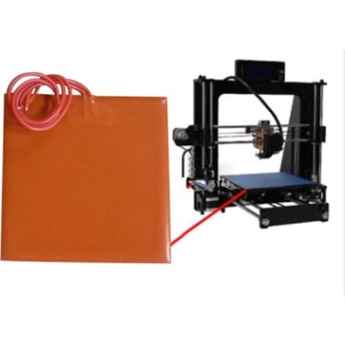 G32B 3D Printer Silicone Heated Pad 80x100mm Heating Plate Mat 12V 20W Printer Heated Bed