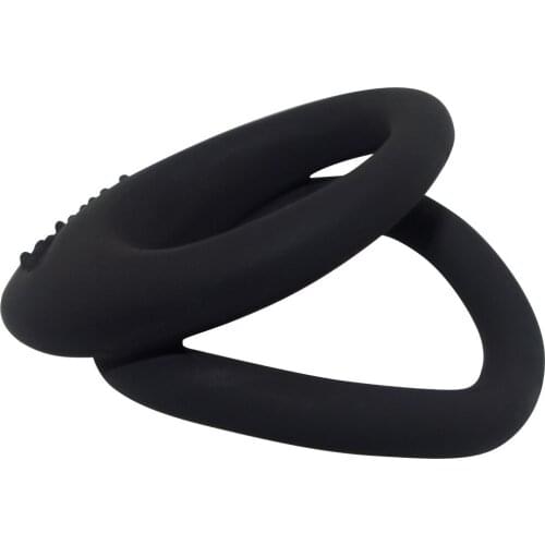 Silicone Ball Scrotum Stretcher Cock Ring Penis Lock Restraint Ring Penis Ring Delay Ejaculation BDSM Sex Toy For Men D333