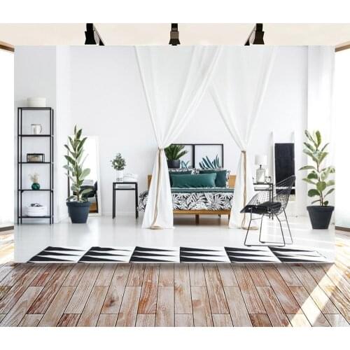 Old-fashion Elegant StyleInterior Furnishing Style Shelves and Sofa Backdrops Photo Background Decorations for Photography Props