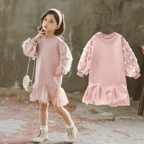 2020 Spring Fashion Girls Dresses New Fashion Beading Baby Girls Dresses Cute Priness Kids Spring Dresses for Girls, #8304