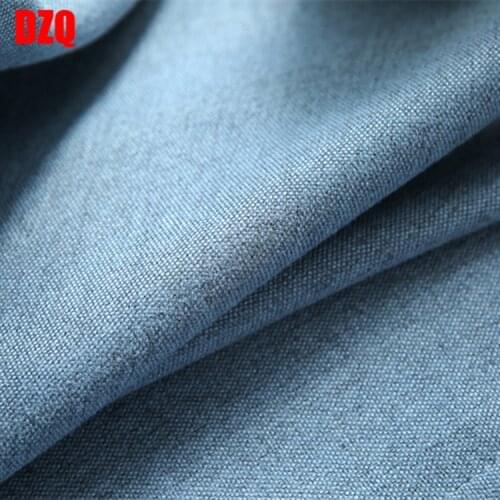 High Quality Solid Color Velvet Linen High Shading Curtains for Living Dining Room Bedroom