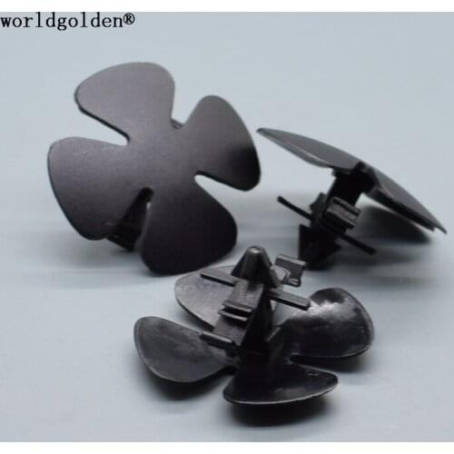 Worldgolden 100pcs auto clips Hood Insulation Retainer for Honda#91501-SWA-003