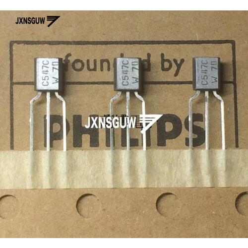 10PCS Original PH BC547 C TO-92 transisitor 547 PHI Audio power amplifier BC547C Audio triode Silver noodles Taping