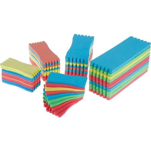 10Pcs EVA Foam Fishing Line Plate Fishing Winding Line Board Fishing Tackle