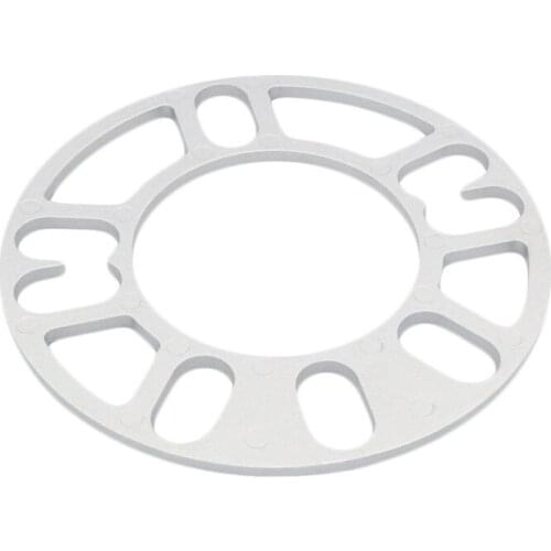 2PCS Universal Alloy Aluminum 3mm 5mm 8mm 10mm Wheel Spacer Shims Plate 4 5 STUD For 4x100 4x114.3 5x100 5x108 5x114.3 5x120