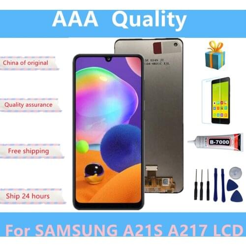 Original for Samsung Galaxy A21s Lcd Display Touch Screen Digitizer For Samsung A217 A217F Lcds
