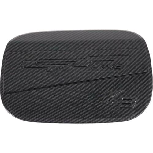 For KIA K3 CERATO 2019 Car Accessories Exterior Decoration Carbon Fiber Oil Fuel Gas Cover Tank Cap Cover Trims