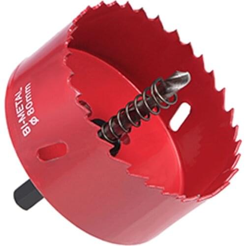 80mm BI-Metal Hole Saw for Cornhole Boards Corn Hole Drilling Cutter