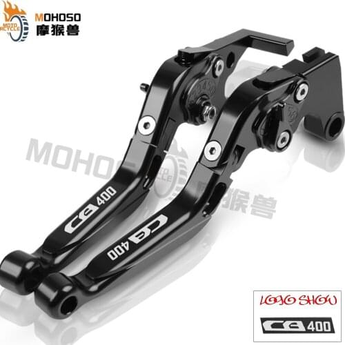 CB 400 Motorcycle Accessories adjustable Folding Extendable Brake Clutch Levers For Honda CB 400 CB400SF CB400 VTEC/SF 1992-1998