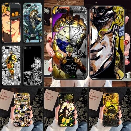 Dio Brando JoJos Bizarre Adventure Phone case For Xiaomi Mi Max Note 3 A2 A3 8 9 9T 10 Lite Pro Ultra black soft cell cover tpu