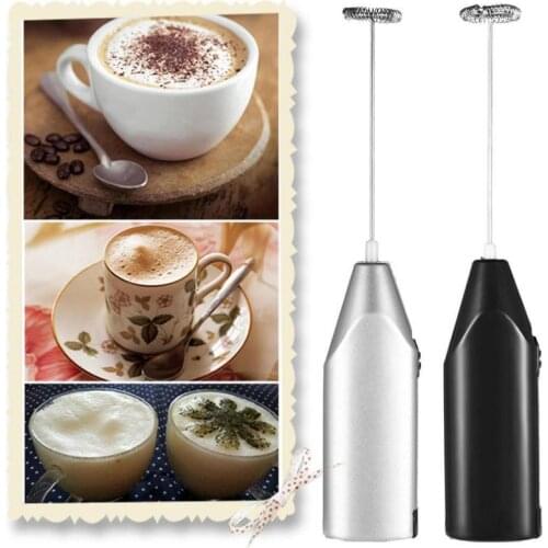 Coffee Electric Milk Frother Foamer Drink Whisk Mixer Eggs Beater Mini Handle Stirrer Electric Hand Milk Shake Drink Foamer