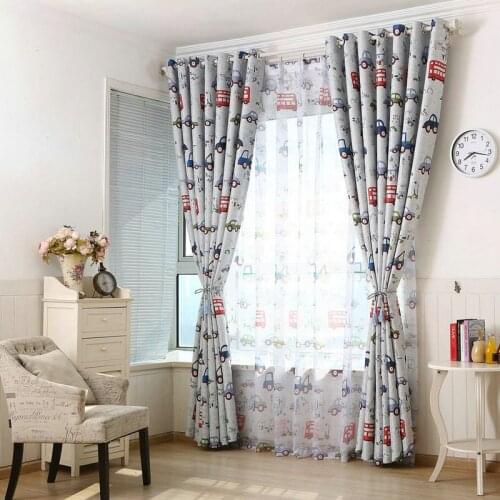 COLORFUL KING Linen Curtains For Windows