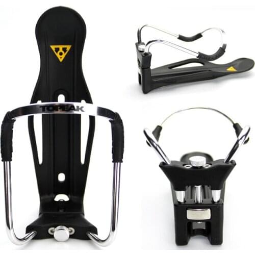 TOPEAK Bicycle Bottle Holder High Quality Aluminum Alloy Adjust MTB Road Bike Drink Cup Water Bottle Holder Rack Cage TMD06B