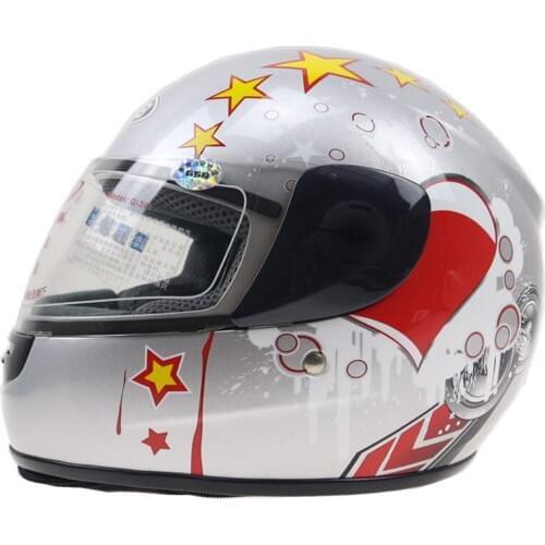 Child helmet DOT approved kid full face motorbike helmet size 48-52cm fits 3-14 years old Children winter helmet with neck cover