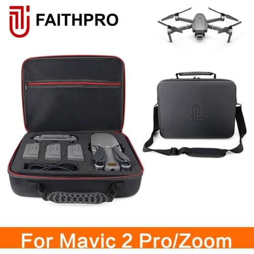 For DJI MAVIC 2 large storage box FAITH handbag hard shell box case for Drone accessories