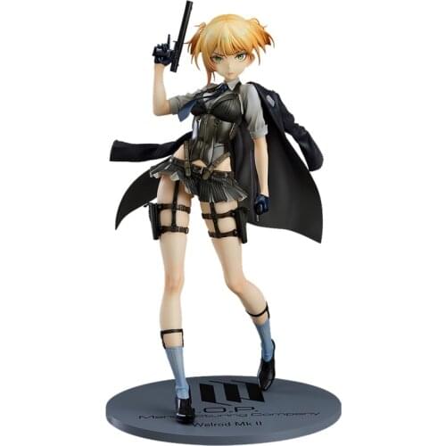 Girls Frontline Welrod Mk.2 Anime Game Peripherals Character Model Toys Pvc Model Cartoon Toy Hand-Made Model Decoration Doll