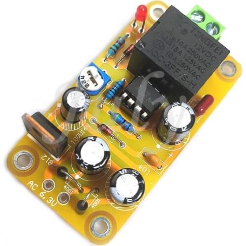 Start-up high-voltage delay circuit board, finished product board for tube amplifier, 0 ~ 3 minutes delay relay, JCDQ213N
