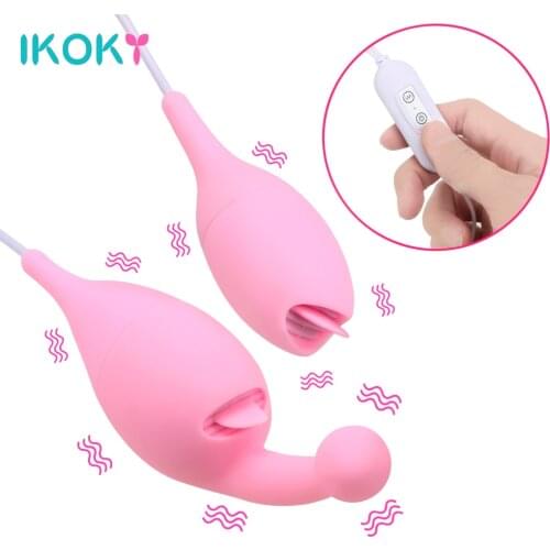 Mini Lick Vibrator Vaginal Ball Sets Sex Toys for Women Anal Plug Clitoris Stimulator Erotic Machine Couple Tools Adults Shop