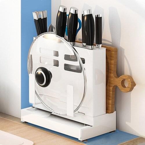 Wall Mounted Stainless Steel Stand Kitchen Storage Rack Knife Holder Cutlery Box Spoons Forks Organizer Container Dishware