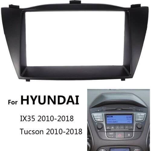 7 inch Car Radio Head Unit Frame Kit For Hyundai IX35 Tucson Auto Stereo Dash Fascia Trim Bezel Adapter Center Console Holder
