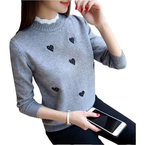 Autumn Winter Sweater Women 2021 New Long Sleeve Sweaters Pullovers Female Short Knitted Sweater Jumper bottoming Sweater Female