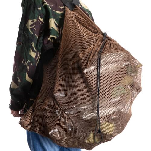 Outdoor Hunting Decoy Mesh Bag Hunting Pouch for Fake Duck Turkey Waterfowl Marllard Carrying XR-Hot