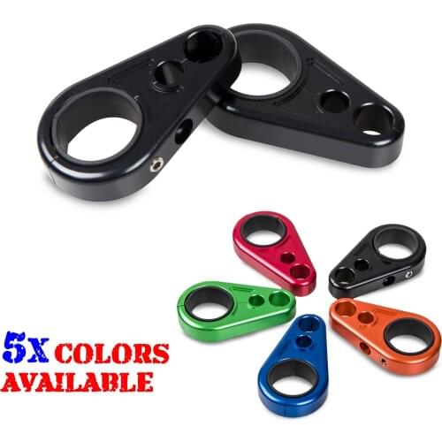 ATV CNC Billet Brake Line Clamps for Suzuki LTZ90 LT250R LTZ250 LTZ400 LTR450 Eiger 400 QuadSport Z400 KingQuad