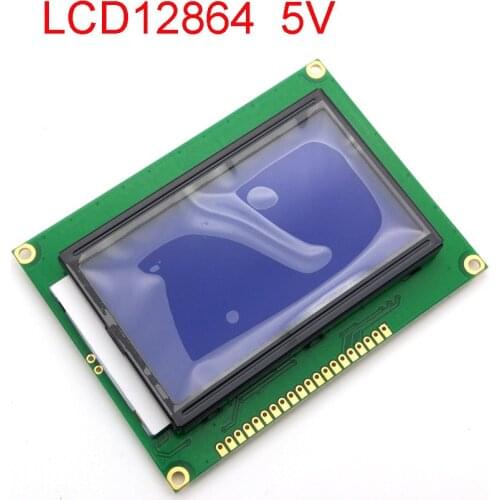 12864 128x64 Dots Graphic Yellow Green/Blue Color with Backlight LCD Display Module ST7920 Parallel Port for arduino Diy Kit